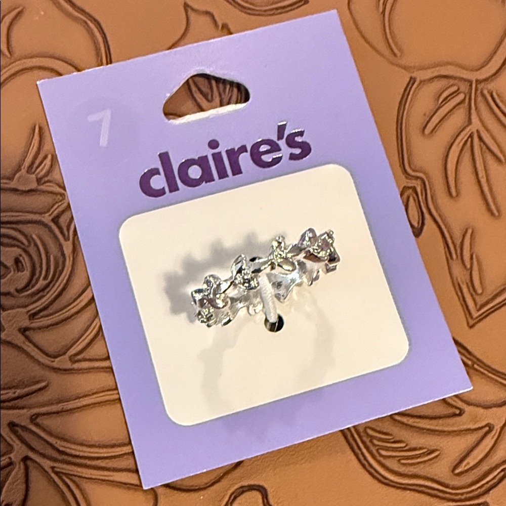 5/$25 Claire's Silver  Ring